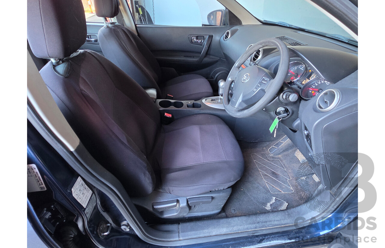 08/2010 Nissan Dualis +2 ST J10 SERIES II 4d Wagon Blue2.0L