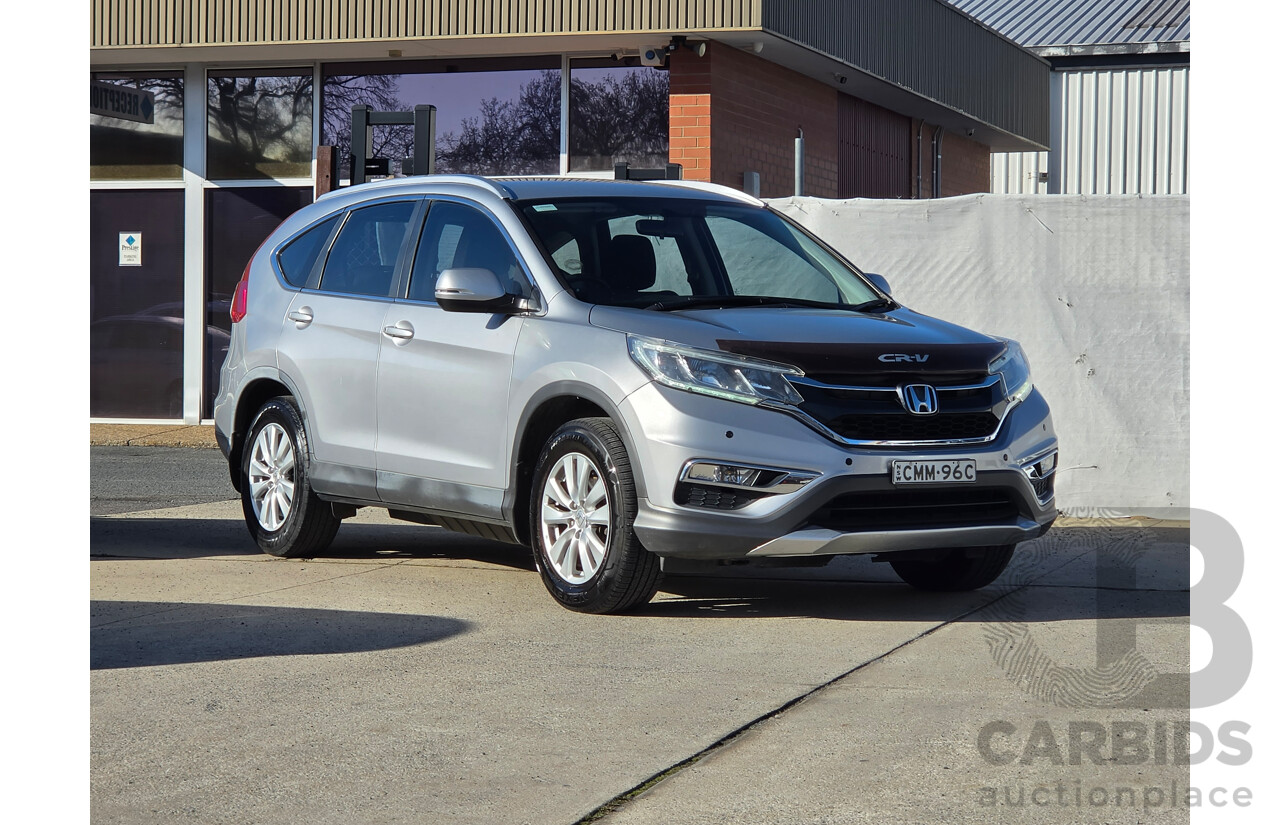 03/2015 Honda CRV VTi  30 SERIES 2 4d Wagon Silver 2.0L