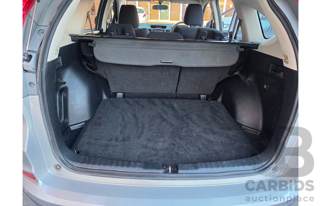 03/2015 Honda CRV VTi  30 SERIES 2 4d Wagon Silver 2.0L