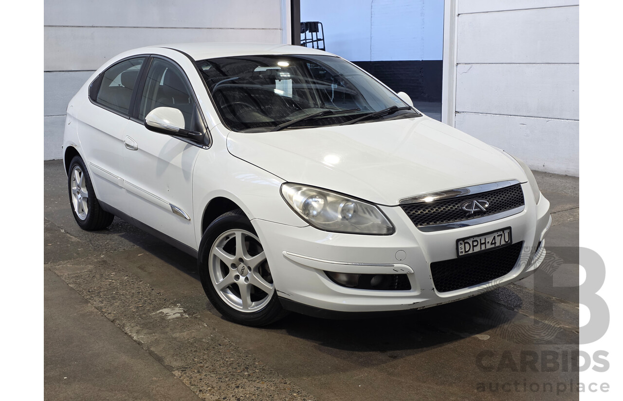 1/2013 Chery J3 M1X 5d Hatchback White 1.6L