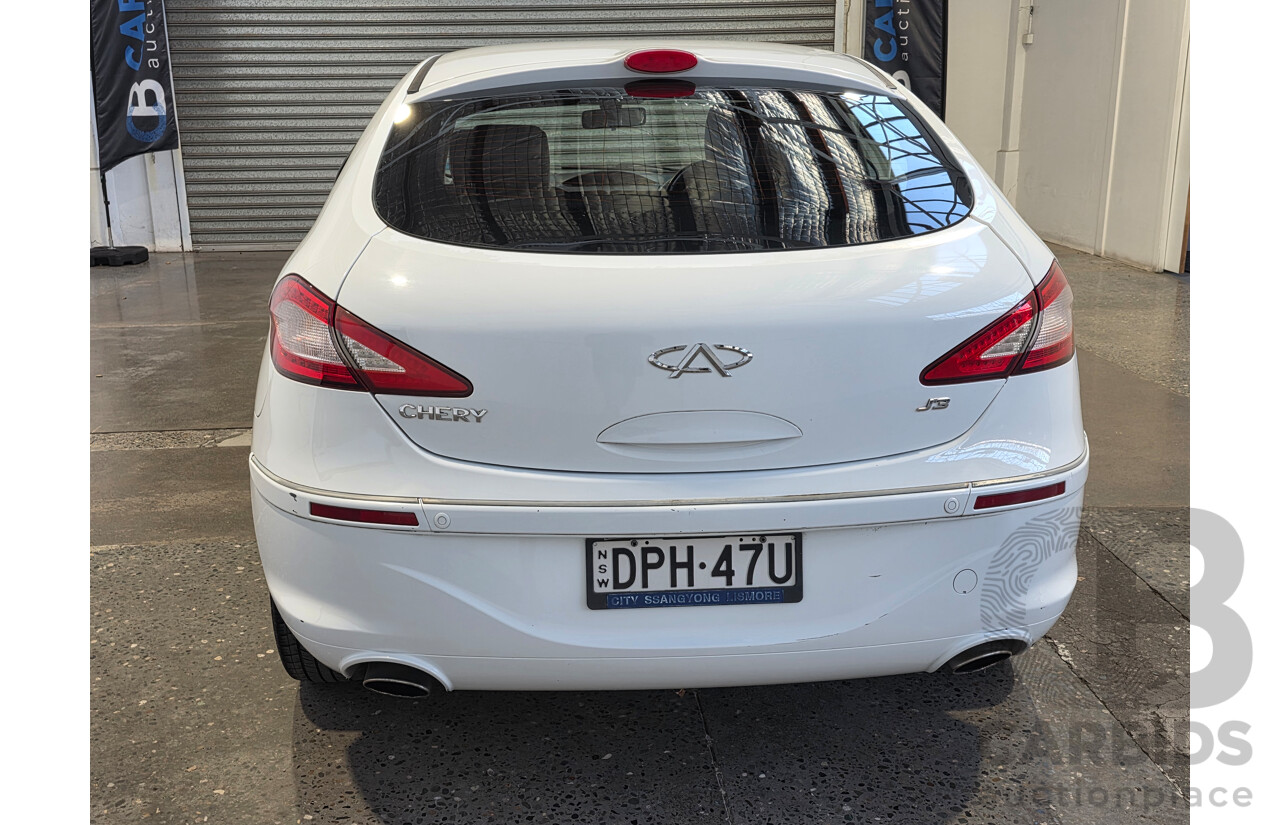 1/2013 Chery J3 M1X 5d Hatchback White 1.6L