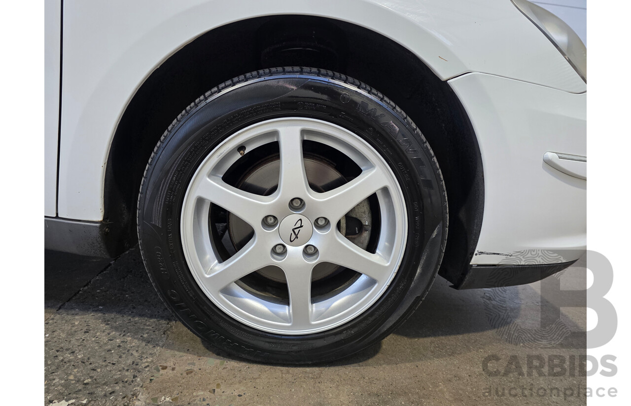 1/2013 Chery J3 M1X 5d Hatchback White 1.6L