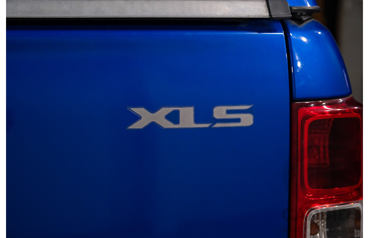 10/2017 Ford Ranger XLS (4x4) PX MKII (MY17 Update) Dual Cab Utility Performance Blue Metallic Turbo Diesel 3.2L