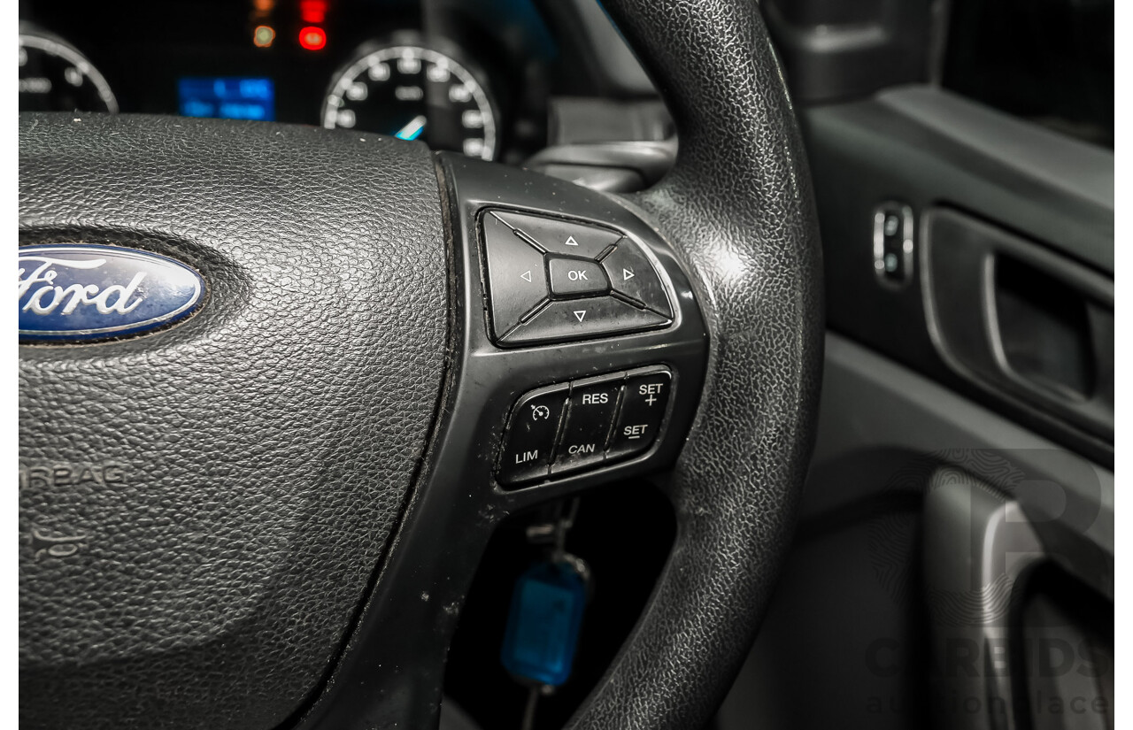 10/2017 Ford Ranger XLS (4x4) PX MKII (MY17 Update) Dual Cab Utility Performance Blue Metallic Turbo Diesel 3.2L