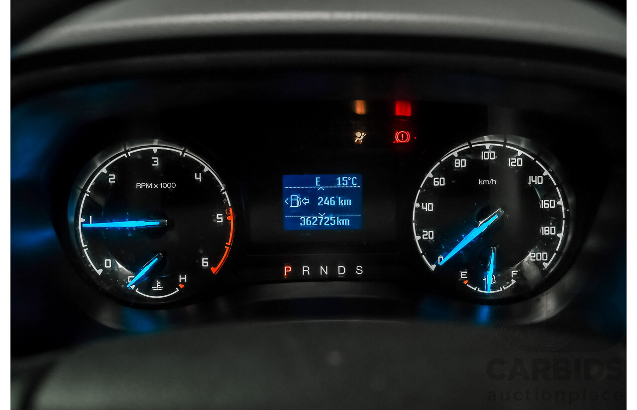 10/2017 Ford Ranger XLS (4x4) PX MKII (MY17 Update) Dual Cab Utility Performance Blue Metallic Turbo Diesel 3.2L