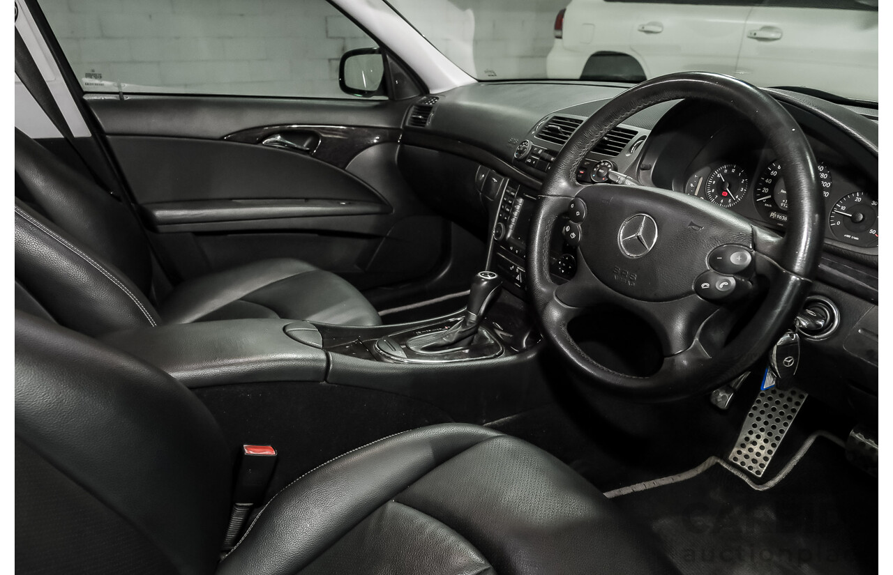09/2008 Mercedes-Benz E280 CDI Avantgarde MY07 Upgrade 4D Sedan Black Turbo Diesel 3.0L
