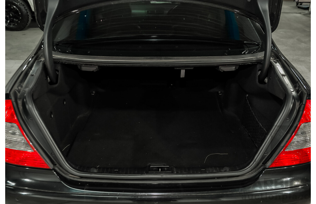09/2008 Mercedes-Benz E280 CDI Avantgarde MY07 Upgrade 4D Sedan Black Turbo Diesel 3.0L