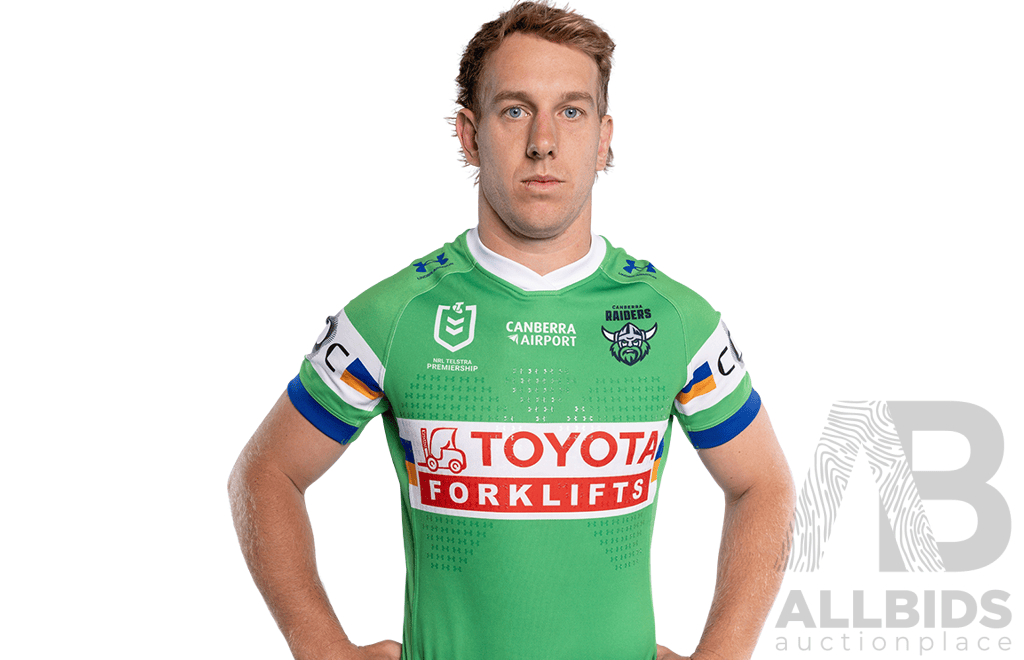 11. Zac Hosking - Match Worn and Signed Canberra Raiders 2026 ANZAC Round Jersey - Round 8 v Tigers - Proceeds towards the Raiders Foundation for HMAS Harman Charities of Choice