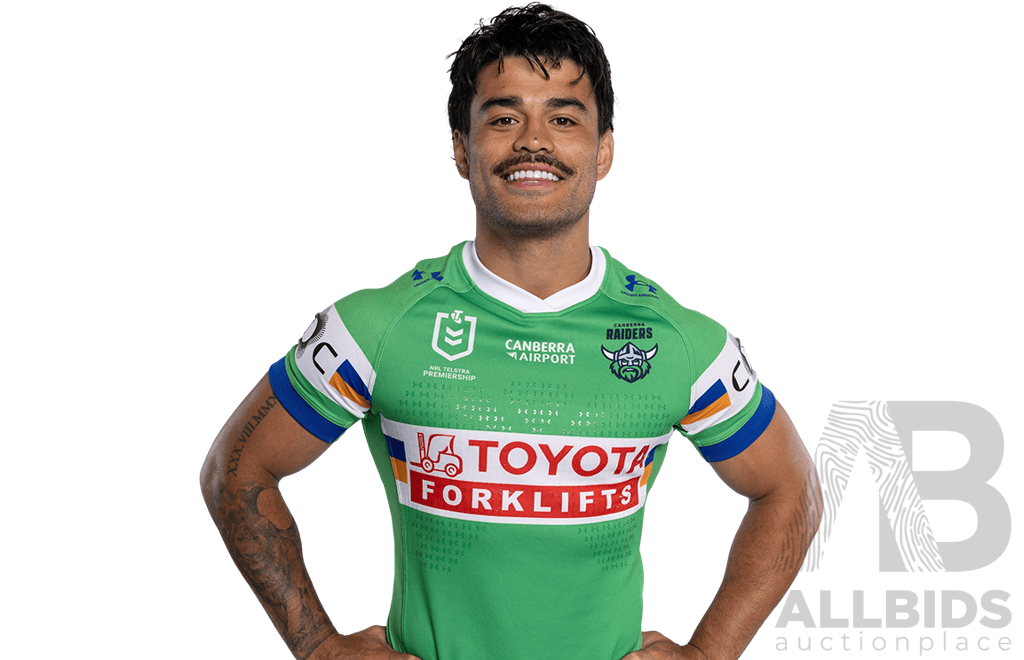4. Matthew Timoko - Match Worn and Signed Canberra Raiders 2026 ANZAC Round Jersey - Round 8 v Tigers - Proceeds towards the Raiders Foundation for HMAS Harman Charities of Choice