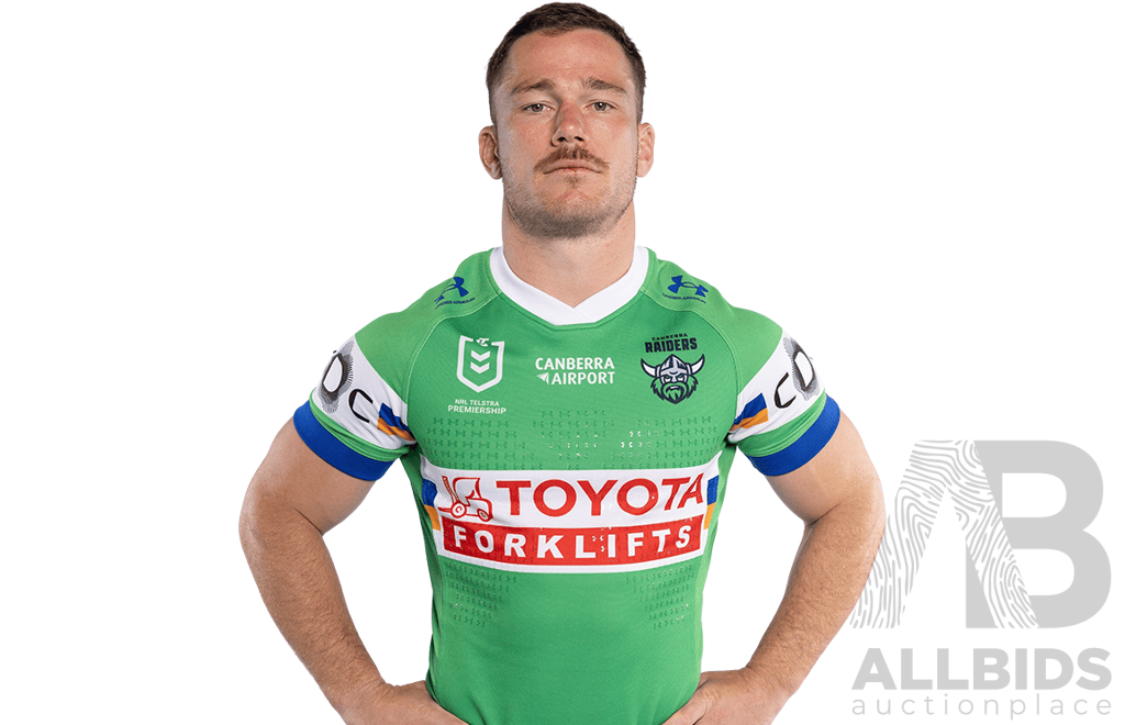 9. Tom Starling - Match Worn and Signed Canberra Raiders 2026 ANZAC Round Jersey - Round 8 v Tigers - Proceeds towards the Raiders Foundation for HMAS Harman Charities of Choice
