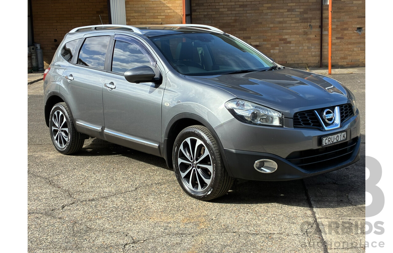 03/2014 Nissan Dualis +2 Ti-L (4x2) J10 Series 3 4d Wagon Grey 2.0L 7 Seats