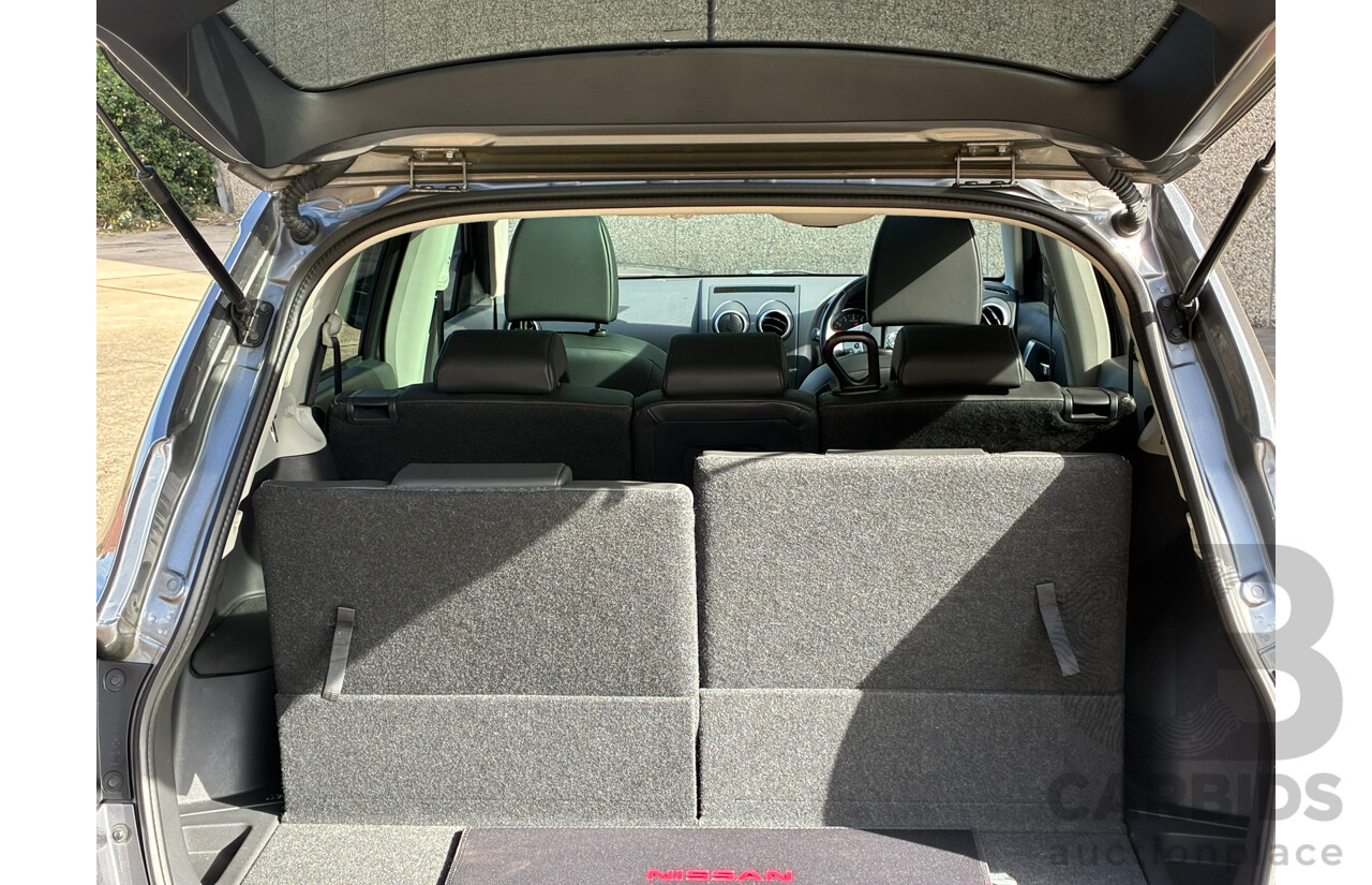 03/2014 Nissan Dualis +2 Ti-L (4x2) J10 Series 3 4d Wagon Grey 2.0L 7 Seats