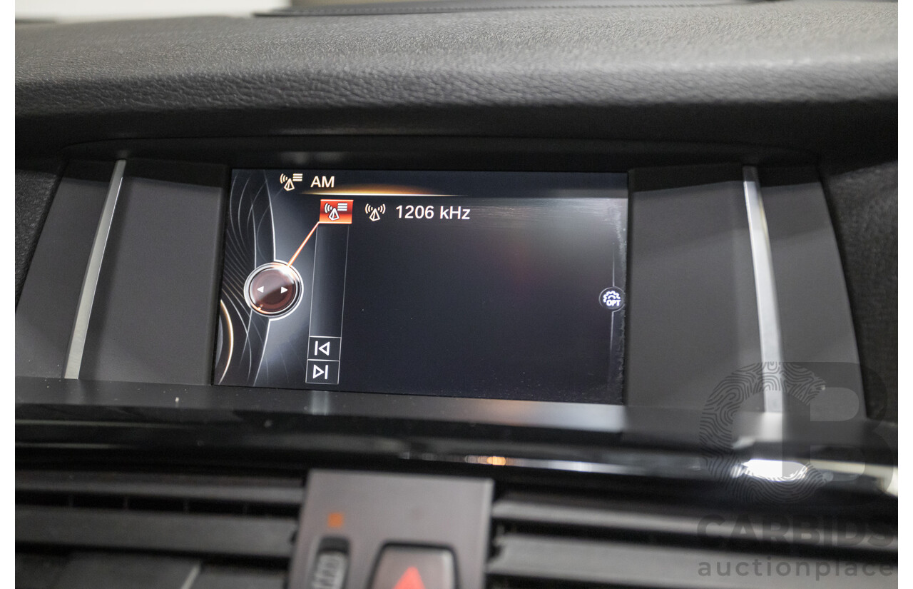 2/2015 BMW X3 xDrive20d M-Sport Pack (AWD) F25 LCI MY15 4d Wagon Space Grey Metallic Turbo Diesel 2.0L