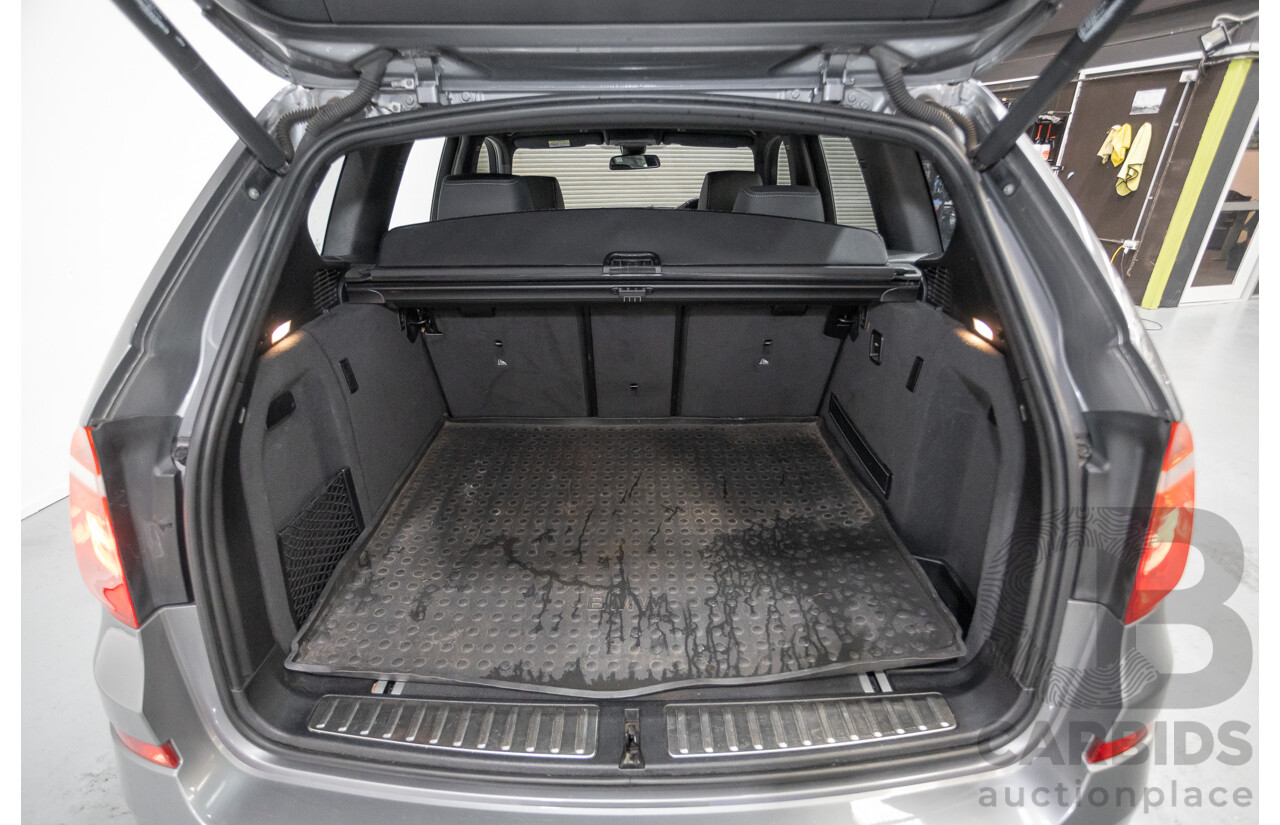 2/2015 BMW X3 xDrive20d M-Sport Pack (AWD) F25 LCI MY15 4d Wagon Space Grey Metallic Turbo Diesel 2.0L