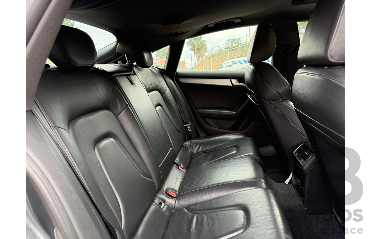 10/2012 Audi A5 SPORTBACK 3.0 TDI QUATTRO (AWD) 8T MY12 5D Hatchback Daytona Gray Pearlescent Turbo Diesel 3.0L