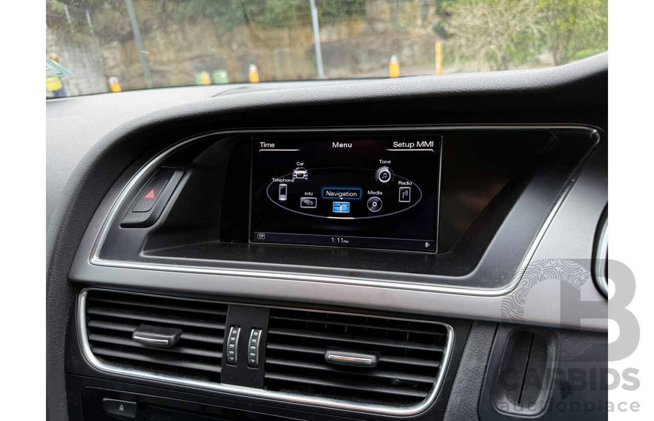 10/2012 Audi A5 SPORTBACK 3.0 TDI QUATTRO (AWD) 8T MY12 5D Hatchback Daytona Gray Pearlescent Turbo Diesel 3.0L