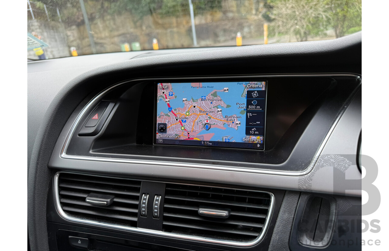 10/2012 Audi A5 SPORTBACK 3.0 TDI QUATTRO (AWD) 8T MY12 5D Hatchback Daytona Gray Pearlescent Turbo Diesel 3.0L