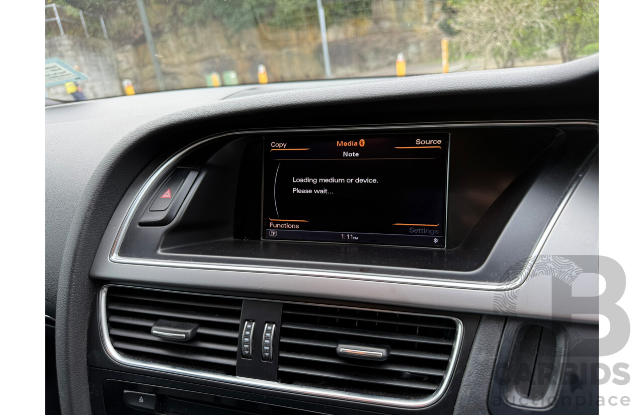 10/2012 Audi A5 SPORTBACK 3.0 TDI QUATTRO (AWD) 8T MY12 5D Hatchback Daytona Gray Pearlescent Turbo Diesel 3.0L