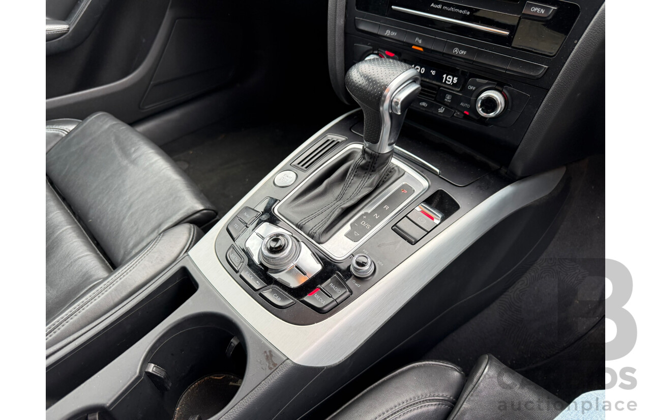 10/2012 Audi A5 SPORTBACK 3.0 TDI QUATTRO (AWD) 8T MY12 5D Hatchback Daytona Gray Pearlescent Turbo Diesel 3.0L