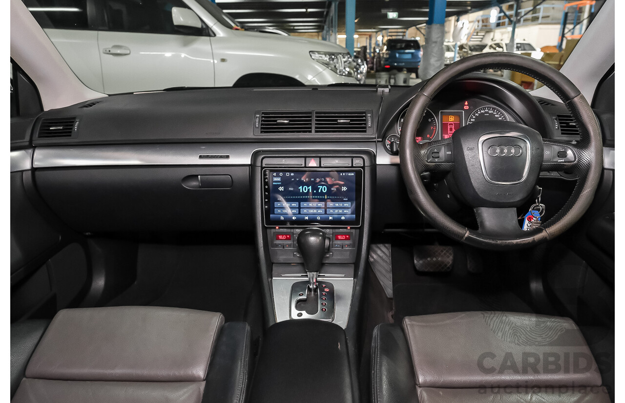 03/2008 Audi A4 2.0 TFSI Quattro Avant (AWD) B7 MY06 Upgrade 4d Sedan Black 2.0L