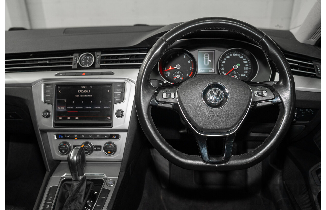 02/2016 Volkswagen Passat 132 TSI Comfortline 3C MY16 4D Wagon Night Blue Metallic Turbo 1.8L