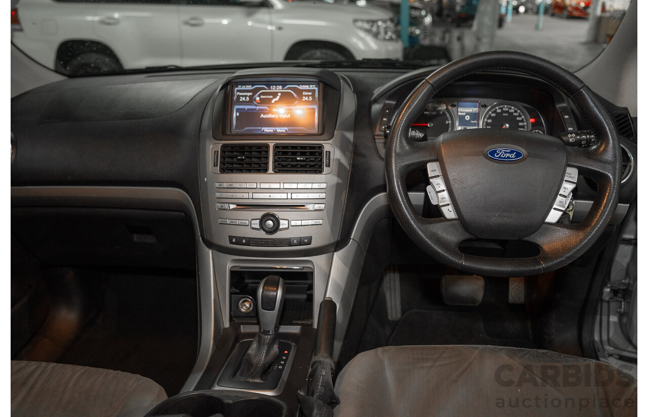 06/2013 Ford Territory TS SZ 4D Wagon Silver Turbo Diesel 2.7L