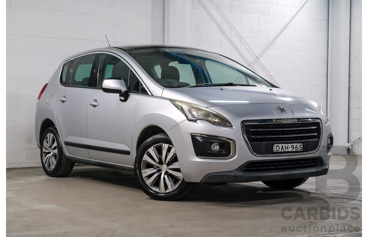 9/2015 Peugeot 3008 Active 1.6 MY15 4d Wagon Turbo 1.6L