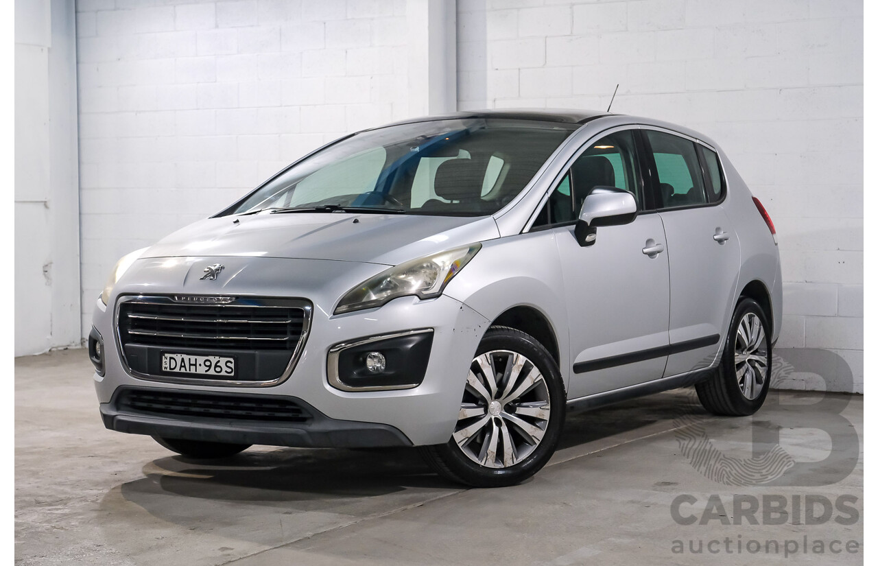 9/2015 Peugeot 3008 Active 1.6 MY15 4d Wagon Turbo 1.6L