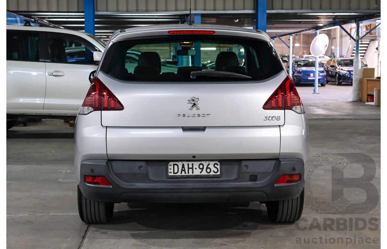 9/2015 Peugeot 3008 Active 1.6 MY15 4d Wagon Turbo 1.6L