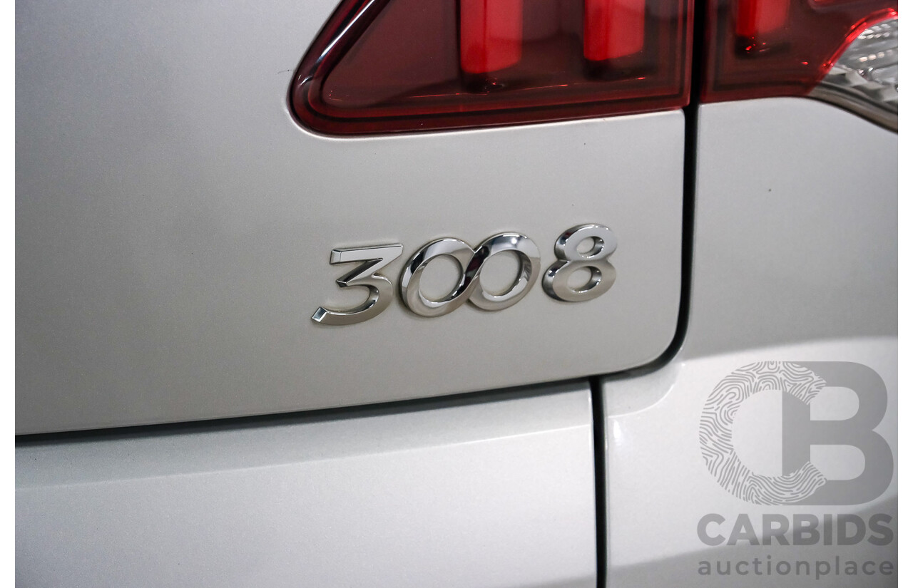 9/2015 Peugeot 3008 Active 1.6 MY15 4d Wagon Turbo 1.6L