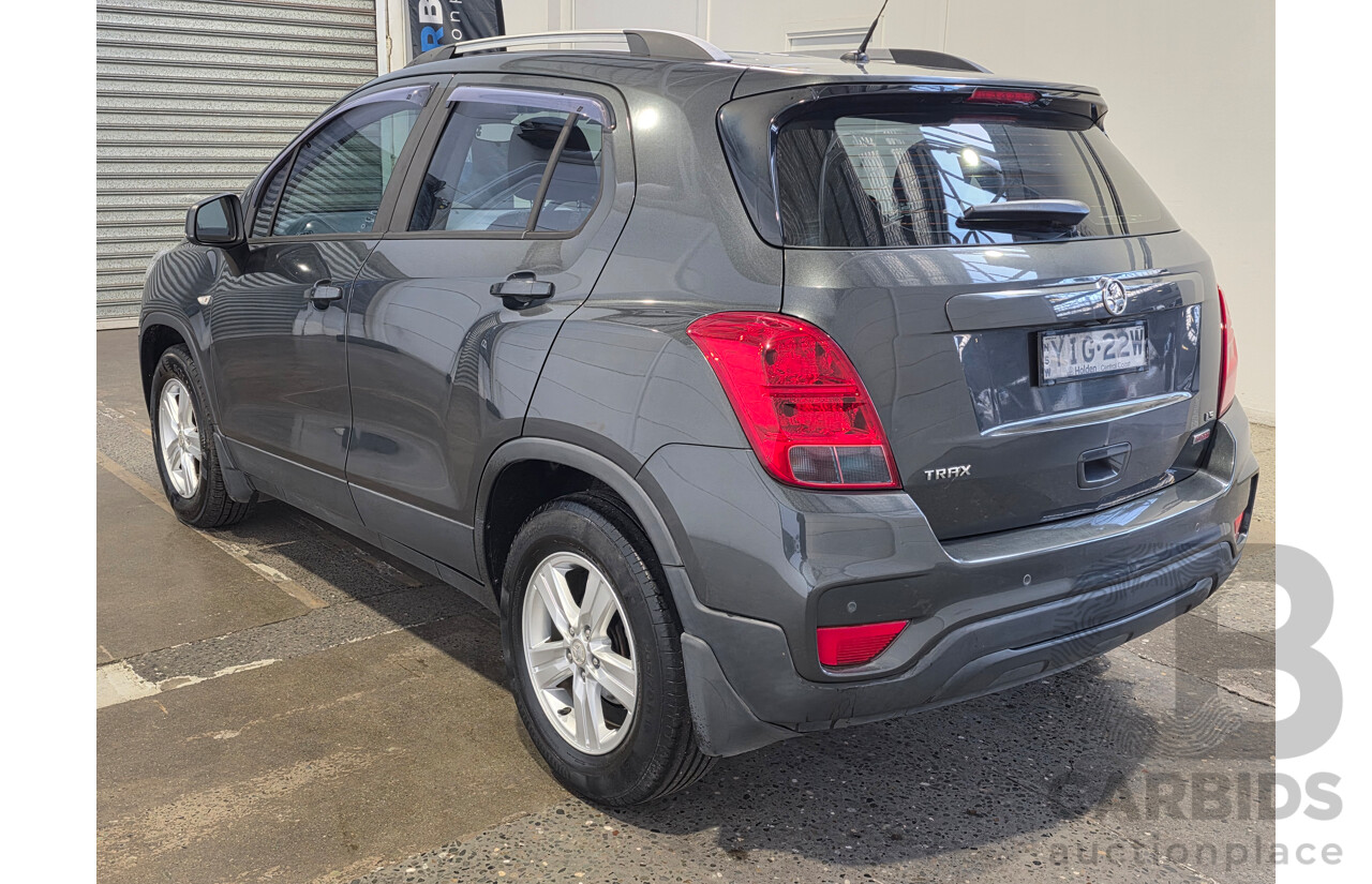12/2017 Holden Trax LS TJ MY18 4D Wagon Grey 1.4L