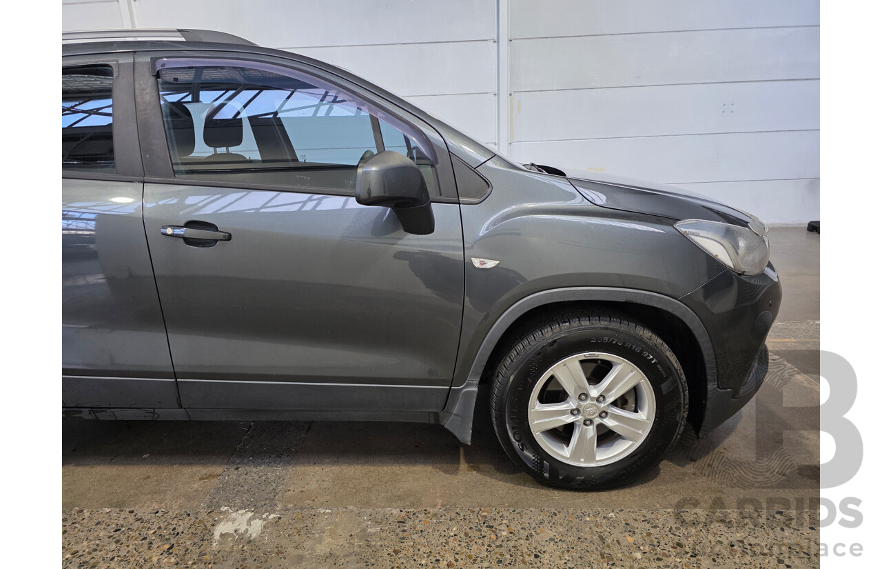 12/2017 Holden Trax LS TJ MY18 4D Wagon Grey 1.4L
