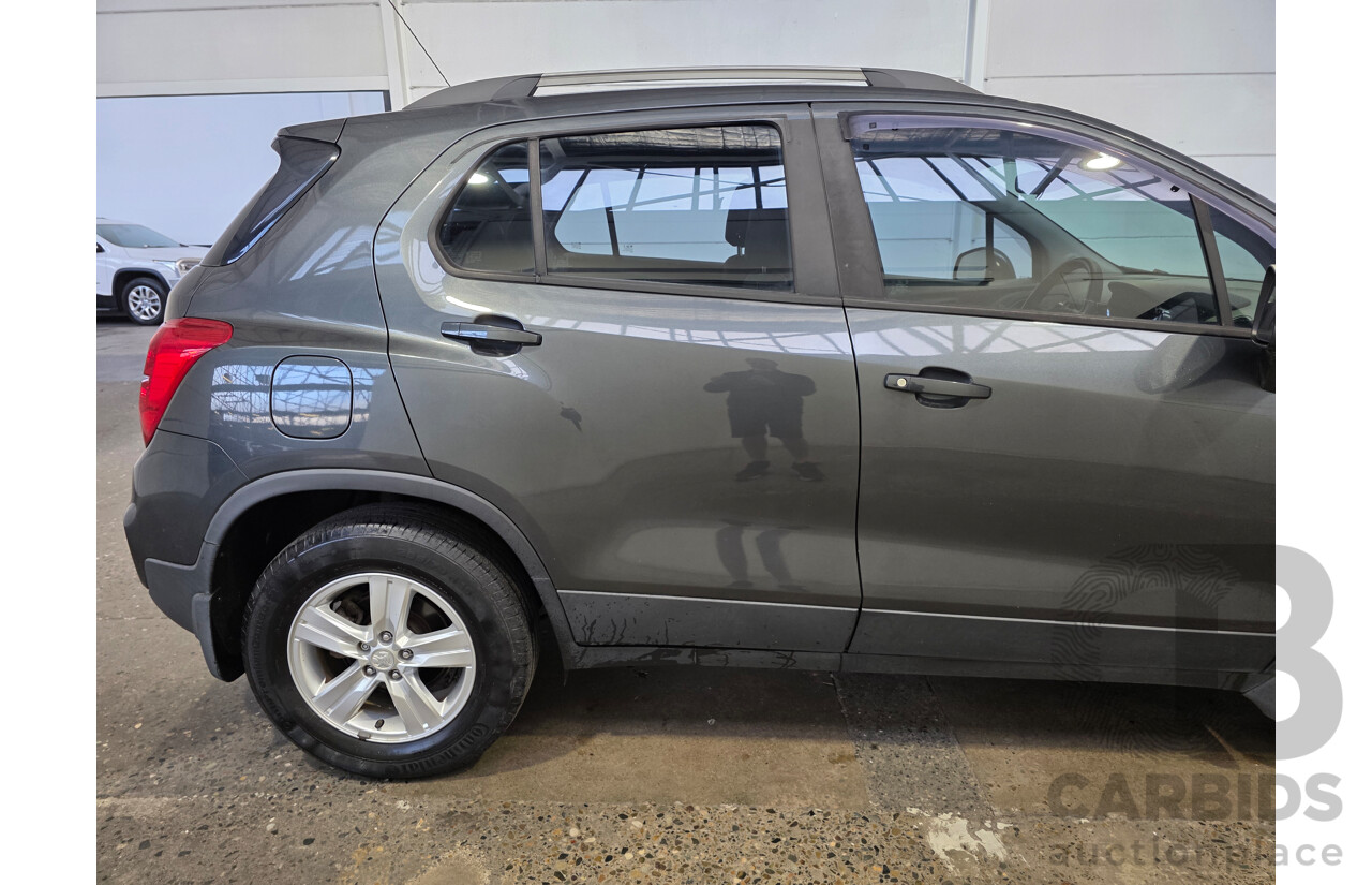 12/2017 Holden Trax LS TJ MY18 4D Wagon Grey 1.4L