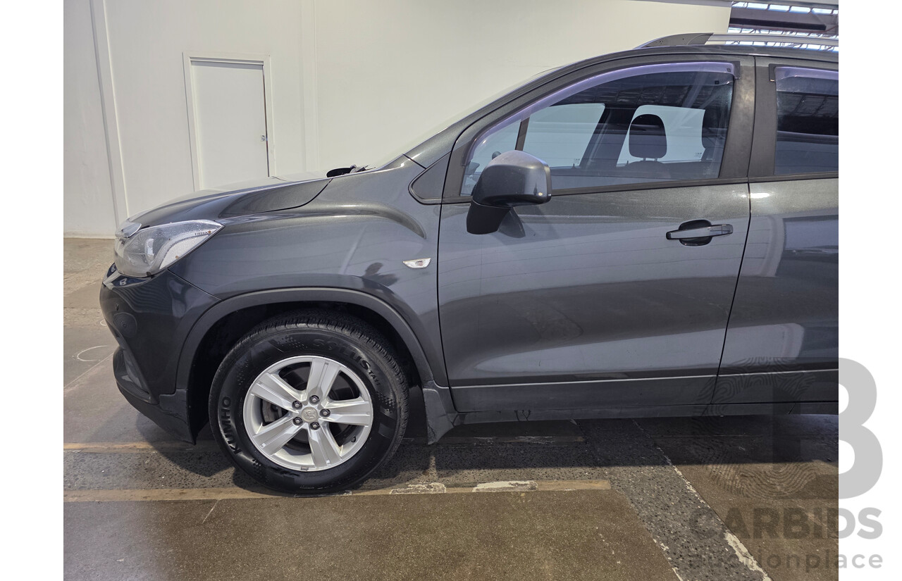 12/2017 Holden Trax LS TJ MY18 4D Wagon Grey 1.4L