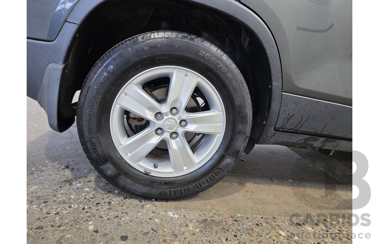 12/2017 Holden Trax LS TJ MY18 4D Wagon Grey 1.4L