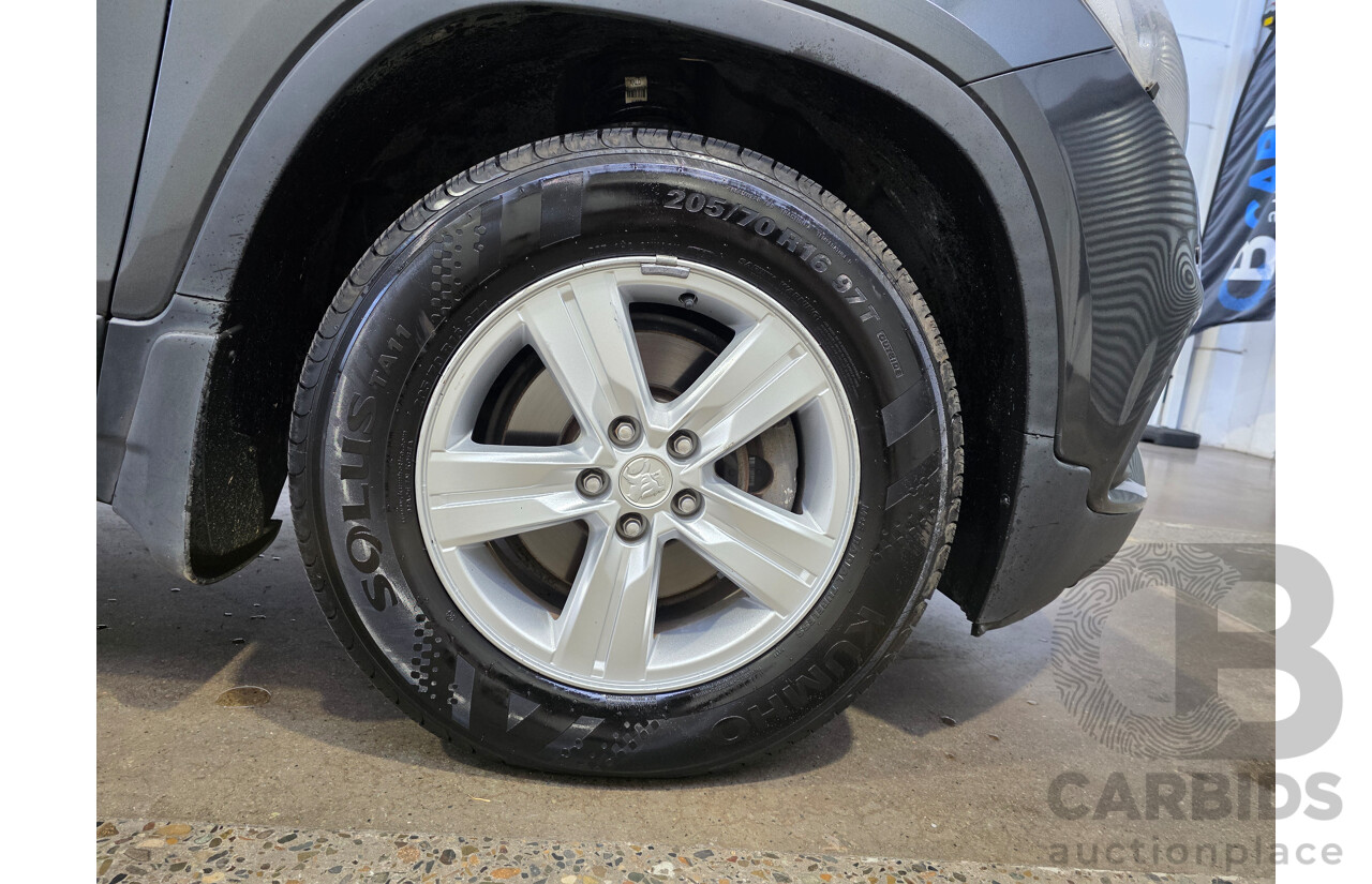 12/2017 Holden Trax LS TJ MY18 4D Wagon Grey 1.4L