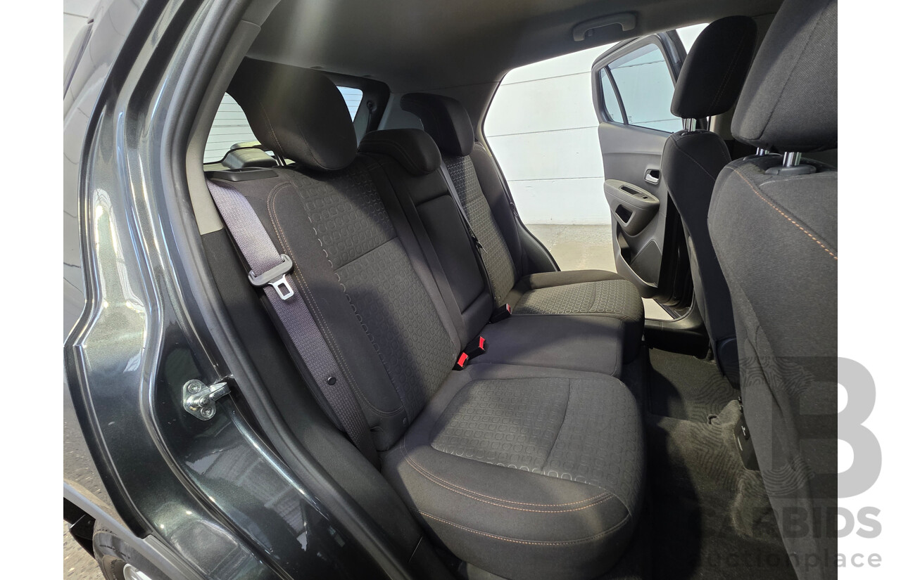 12/2017 Holden Trax LS TJ MY18 4D Wagon Grey 1.4L