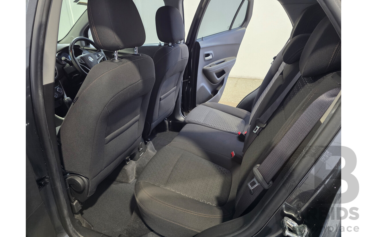 12/2017 Holden Trax LS TJ MY18 4D Wagon Grey 1.4L
