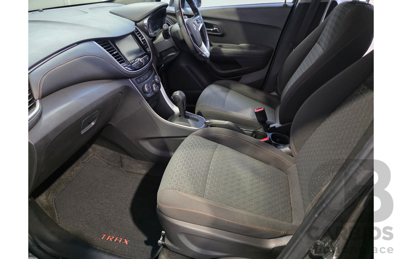 12/2017 Holden Trax LS TJ MY18 4D Wagon Grey 1.4L