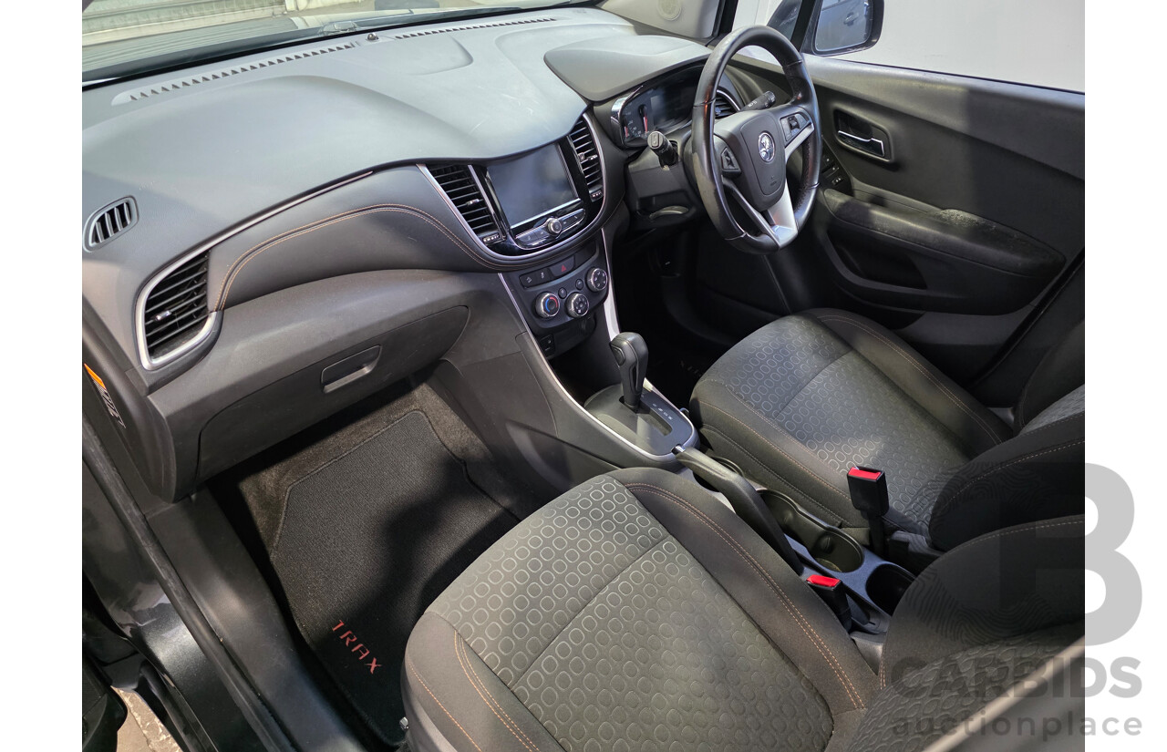 12/2017 Holden Trax LS TJ MY18 4D Wagon Grey 1.4L