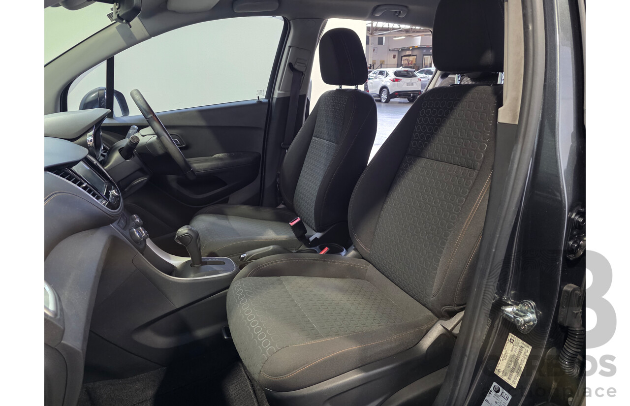 12/2017 Holden Trax LS TJ MY18 4D Wagon Grey 1.4L