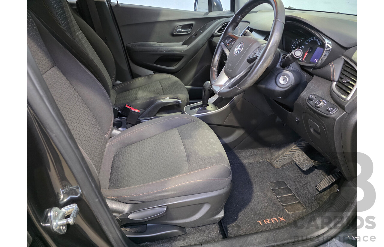 12/2017 Holden Trax LS TJ MY18 4D Wagon Grey 1.4L
