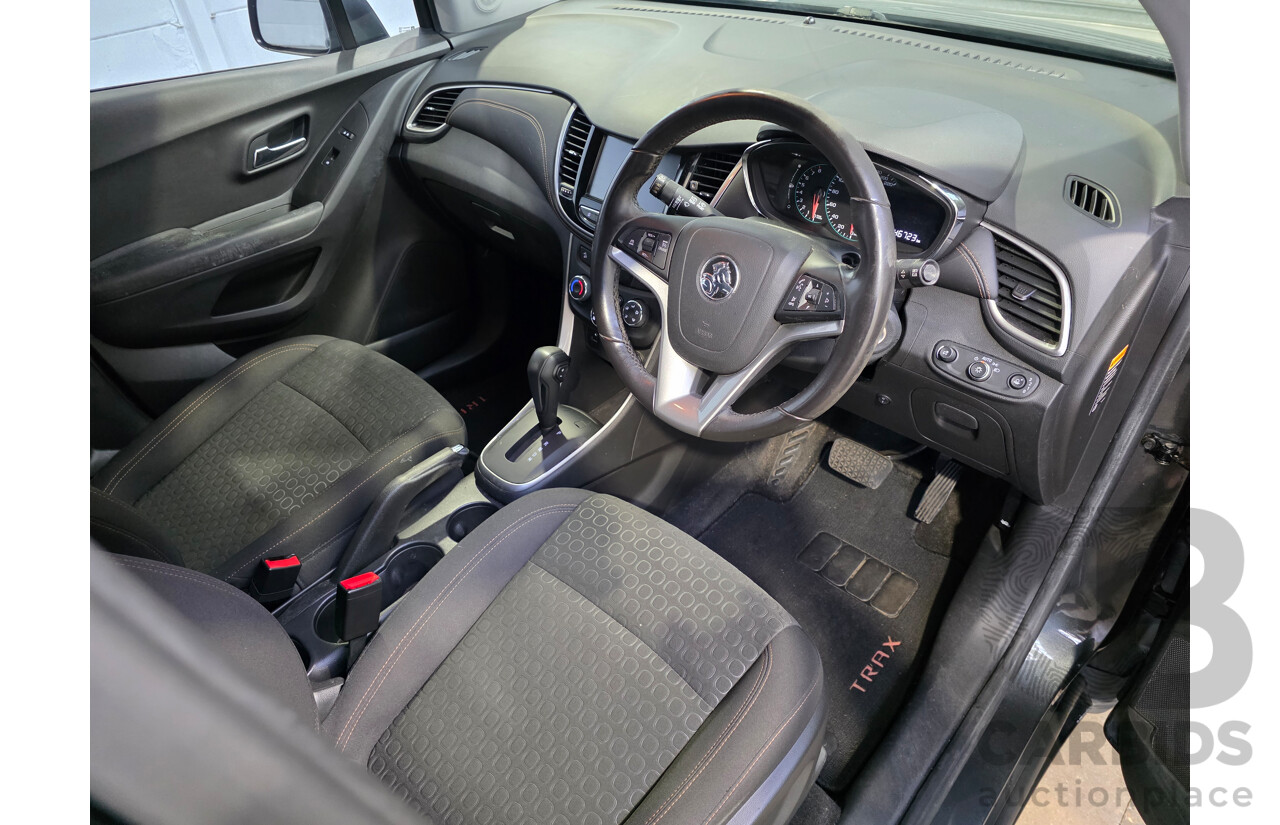 12/2017 Holden Trax LS TJ MY18 4D Wagon Grey 1.4L