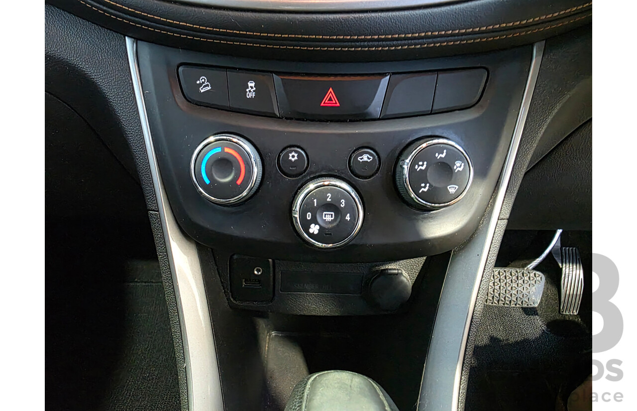 12/2017 Holden Trax LS TJ MY18 4D Wagon Grey 1.4L