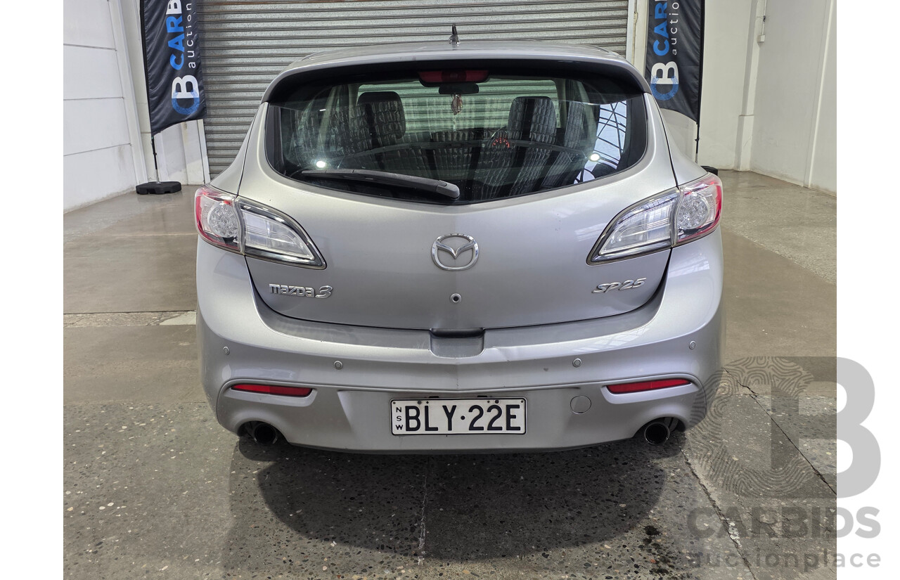 9/2009 Mazda 3 SP25 BL 5d Hatchback Grey 2.5L