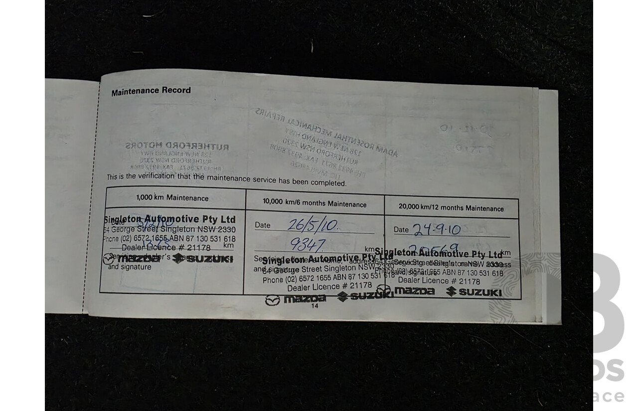 9/2009 Mazda 3 SP25 BL 5d Hatchback Grey 2.5L