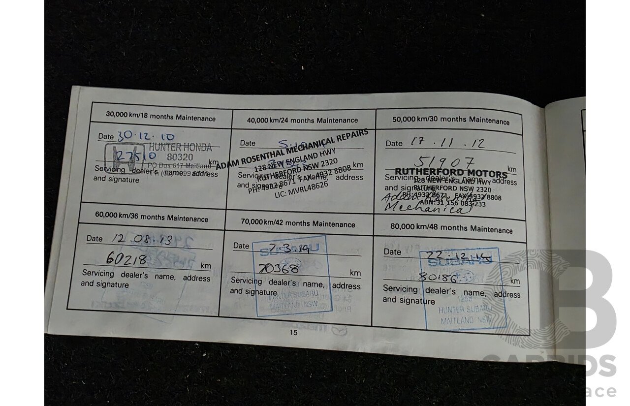 9/2009 Mazda 3 SP25 BL 5d Hatchback Grey 2.5L