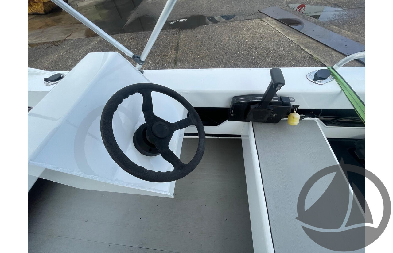 NO RESERVE - 2024 CNC Marine Custom DG Aluminium 4.8m Runabout Boat, 75hp Mercury