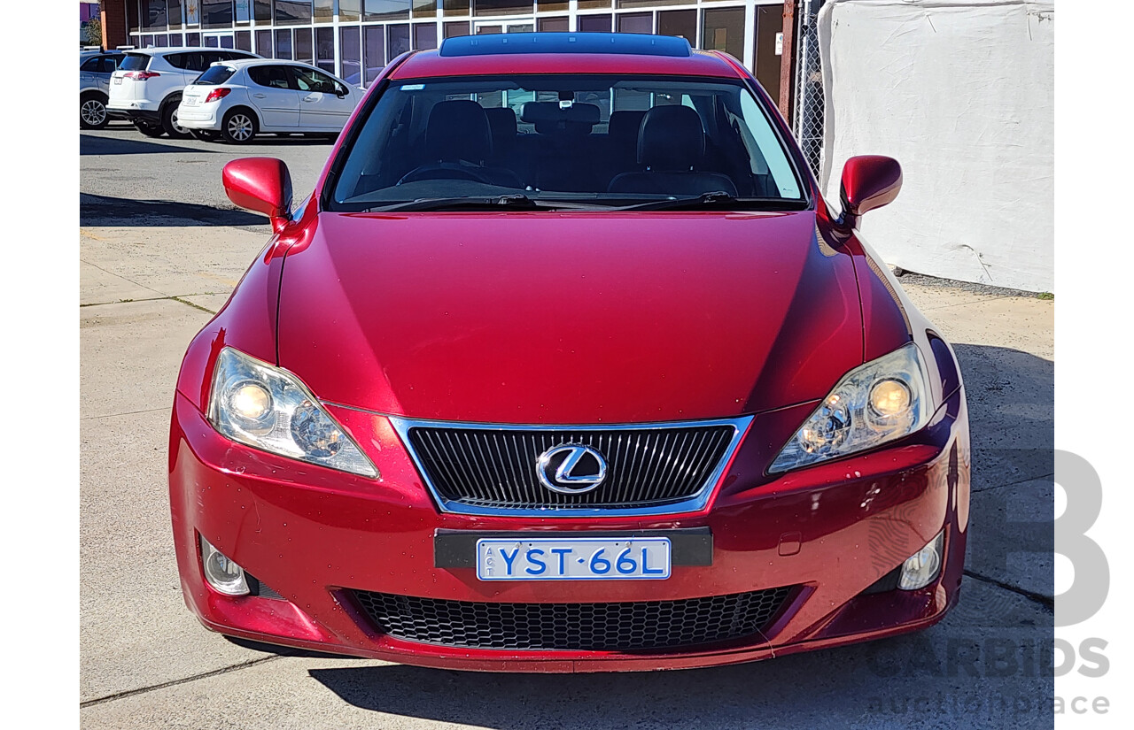 04/2008 Lexus Is250 Prestige GSE20R - Lot 1666524 | CARBIDS