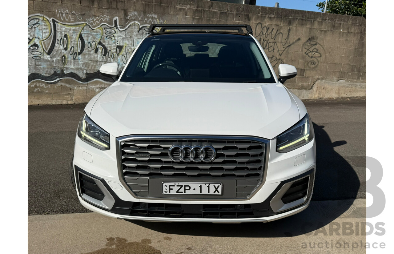03/2019 Audi Q2 40 TFSI QUATTRO SPORT (2.0 TFSI) AWD GA MY19 4D Wagon Ibis White 2.0L